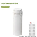 Set de Botellas Dispensadoras de Viaje 4 en 1