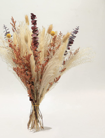 Ramo de Flores Secas Estilo Boho – Decoración Natural para el Hogar