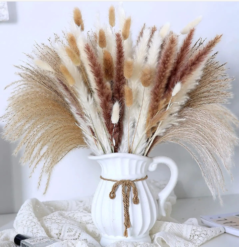 Ramo de Flores Secas Estilo Boho – Decoración Natural para el Hogar