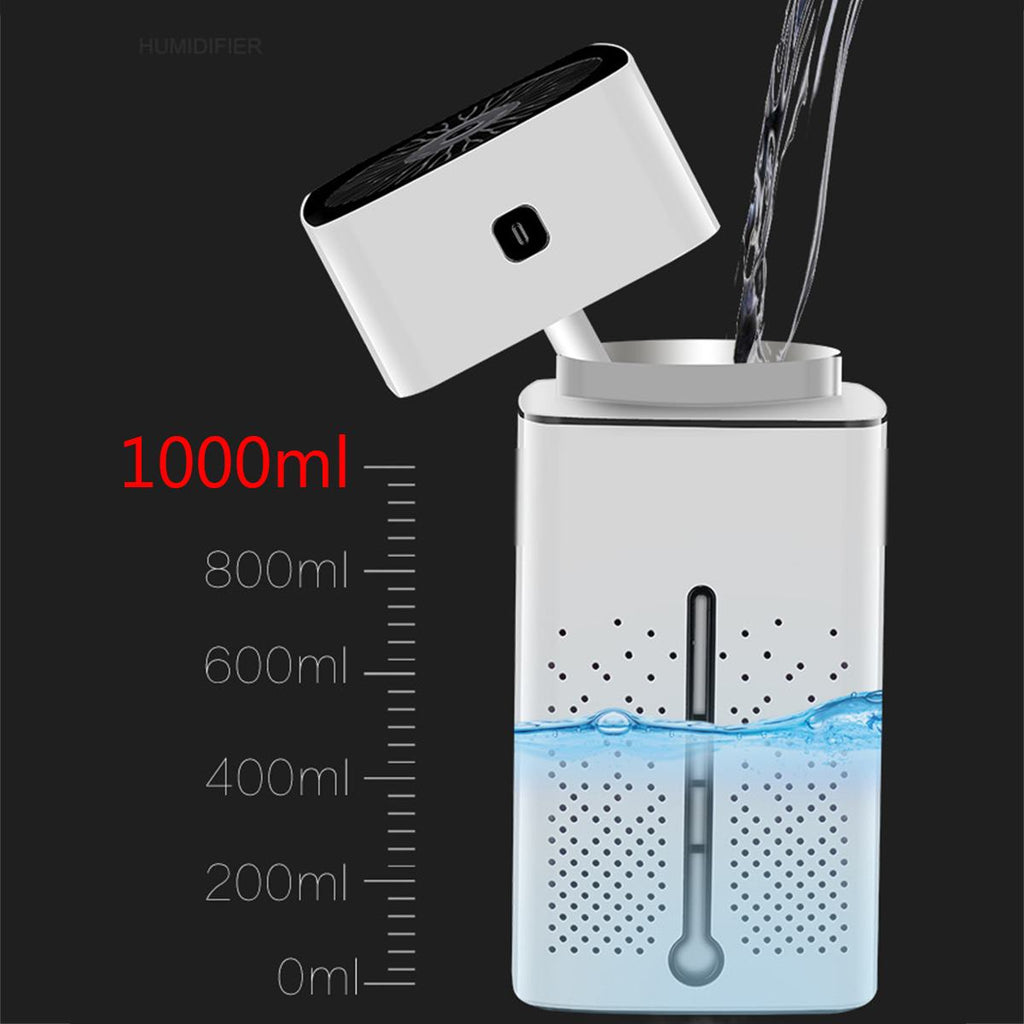 Mini Humidificador y Purificador de Aire para Dormitorios