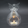 Portavelas de Cristal Angel Light – Decoración Nórdica