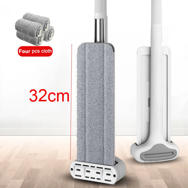 Fregona Plana 360° con Cubo – Limpieza Sin Esfuerzo