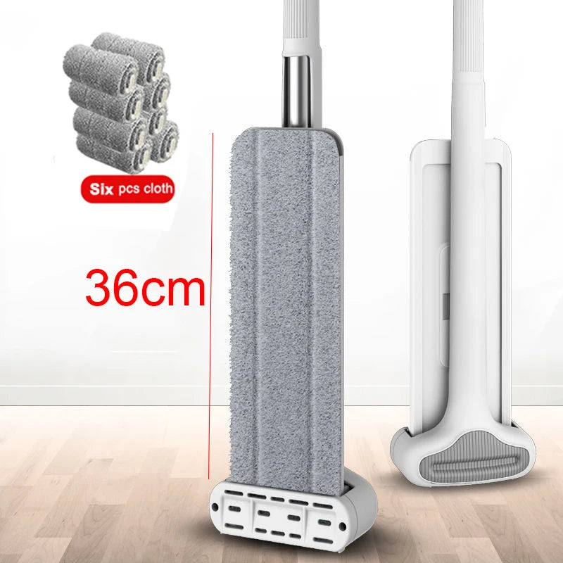 Fregona Plana 360° con Cubo – Limpieza Sin Esfuerzo