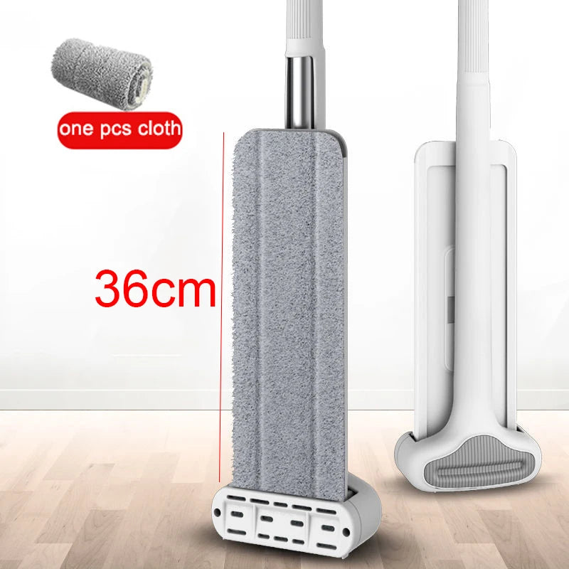 Fregona Plana 360° con Cubo – Limpieza Sin Esfuerzo