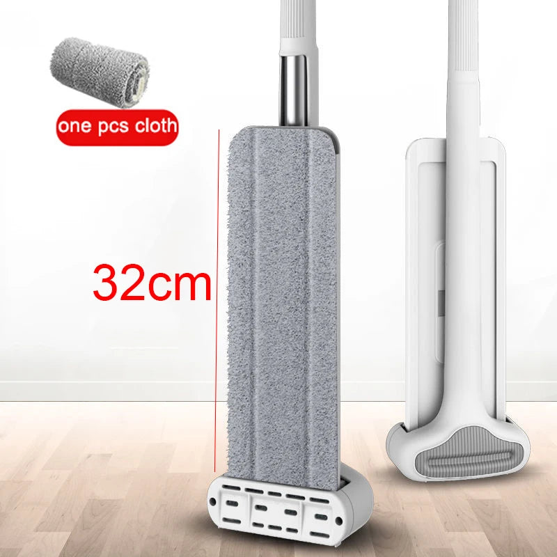 Fregona Plana 360° con Cubo – Limpieza Sin Esfuerzo