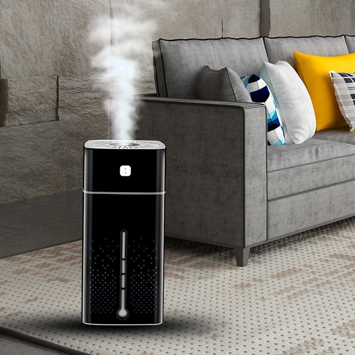 Mini Humidificador y Purificador de Aire para Dormitorios